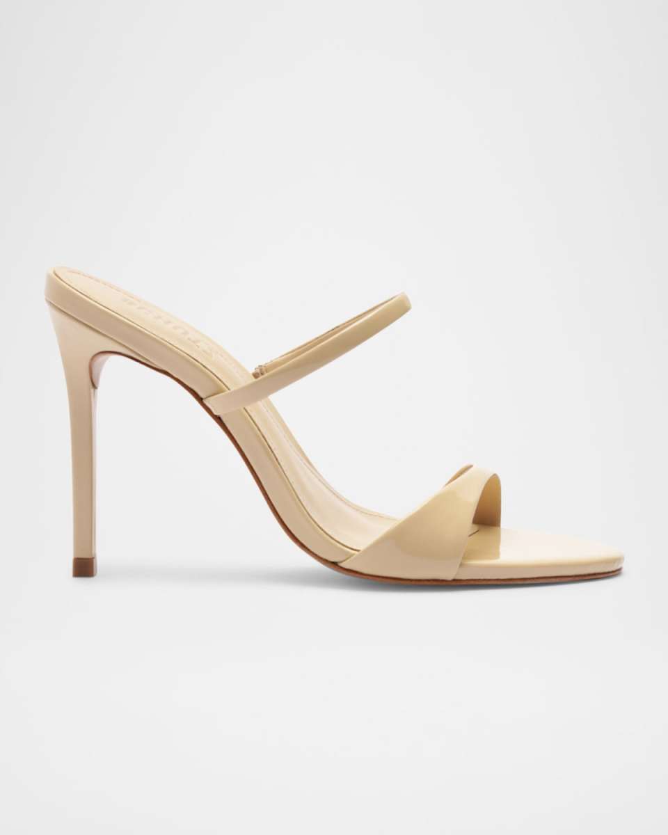 Jessica Patent Stiletto Mule Sandals